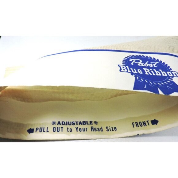 Pabst Beer Ad With 2 Pabst Paper Hats Actress Joan Fontaine Bar Decor Kitchen - Picture 6 of 6